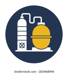 
Boiler factory Vector Icon which can easily modify or edit
