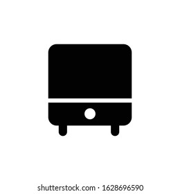 Boiler icon. Bathroom equipment symbol. Logo design element