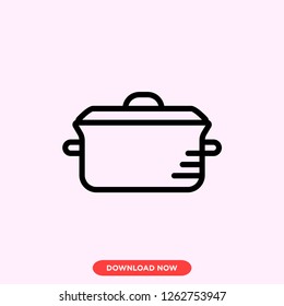 Boiler icon modern vector style