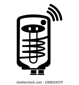Boiler icon. Simple illustration of boiler vector icon for web