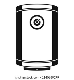 Boiler icon. Simple illustration of boiler vector icon for web design isolated on white background