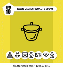 Boiler icon vector