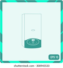 Boiler icon. Vector illustration