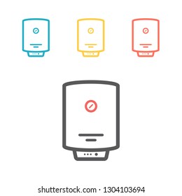 Boiler line icon. Vector signs for web graphics