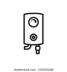 boiler vector icon