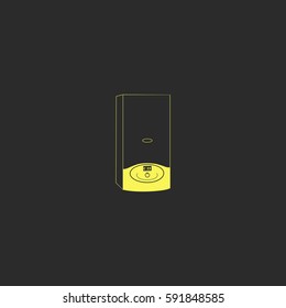 Boiler vector  icon.