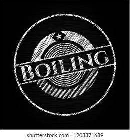 Boiling chalk emblem