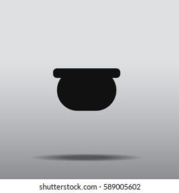 Boiling icon vector