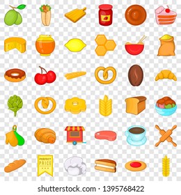 Boiling icons set. Cartoon style of 36 boiling vector icons for web for any design