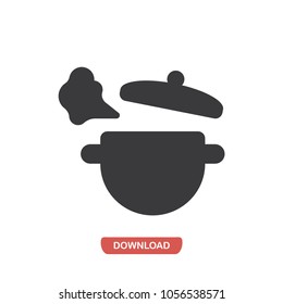 Boiling vector icon