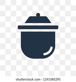 Boiling vector icon isolated on transparent background, Boiling transparency concept can be used web and mobile