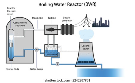 Boiling Water Reactor (BWR) diagram