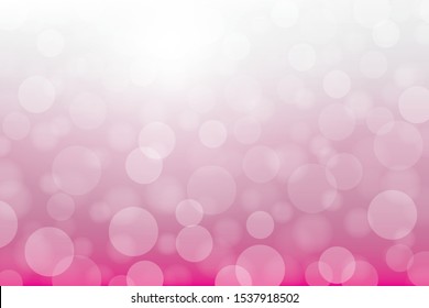 Boke Vector Image Pink of love