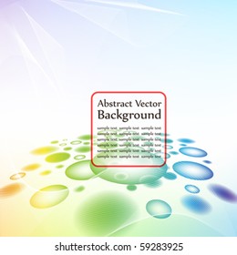 Bokeh Abstract background