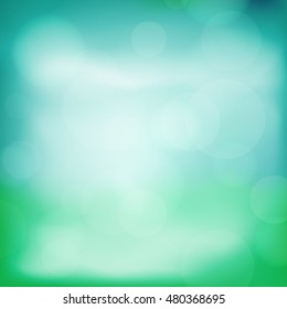 Bokeh abstract background with blur effects