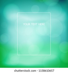 Bokeh abstract background with blur and shadow effects