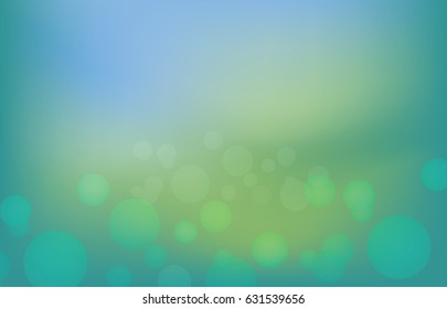 Bokeh Abstract Background. Design Template. Modern Pattern. Vector Illustration For Your Design. Can Be Used For Banner, Flyer, Book Cover, Poster, Web Banners.