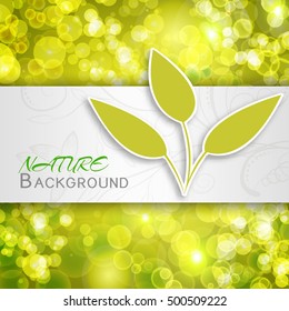bokeh abstract background vector illustration