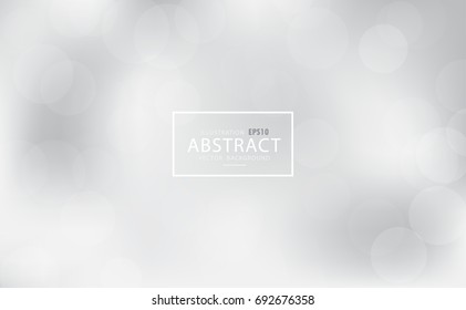 bokeh abstract black and white background with black and white bokeh light effect.