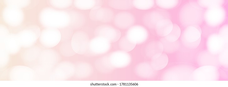 
Bokeh. Resumen manchas borrosas en un fondo ligeramente rosado. Glare. Vector.