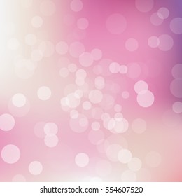 Bokeh abstract colorful background vector.
Soft glow blending and blur.