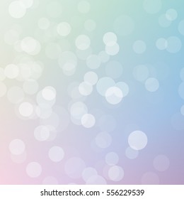 Bokeh abstract colorful background vector.
Soft glow blending and blur.