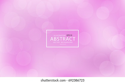 bokeh abstract pink background with pink bokeh light effect.
