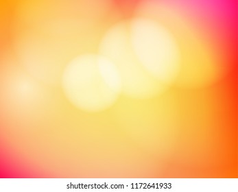 Bokeh background color illustration.