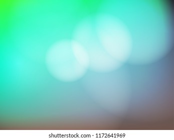 Bokeh background color illustration.