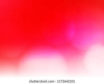 Bokeh background color illustration.