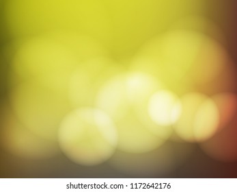 Bokeh background color illustration.