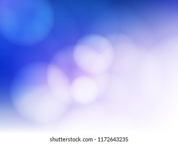 Bokeh background color illustration.