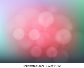 Bokeh background color illustration.