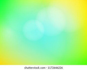 Bokeh background color illustration.