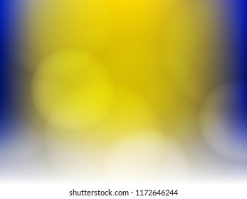Bokeh background color illustration.