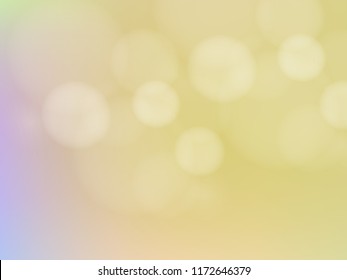 Bokeh background color illustration.