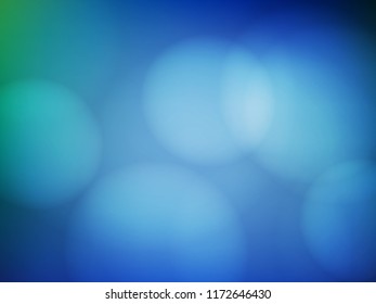 Bokeh background color illustration.