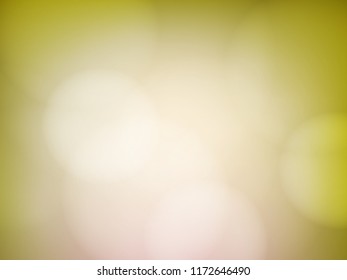 Bokeh background color illustration.