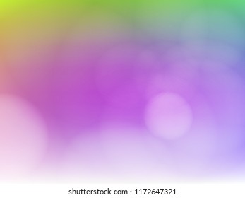 Bokeh background color illustration.