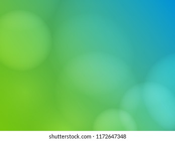 Bokeh background color illustration.