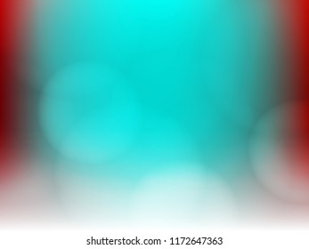 Bokeh background color illustration.