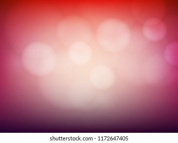 Bokeh background color illustration.