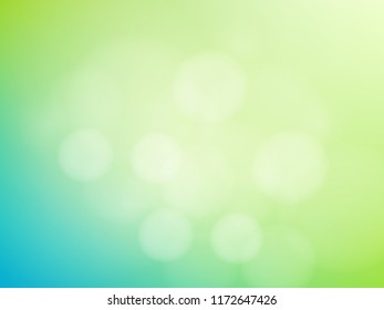 Bokeh background color illustration.