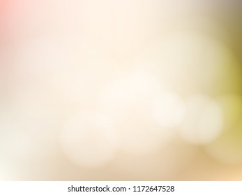 Bokeh background color illustration.