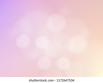 Bokeh background color illustration.