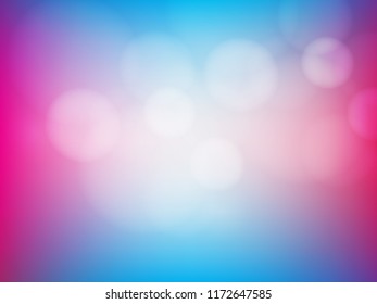 Bokeh background color illustration.