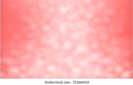 Bokeh background design of vector.