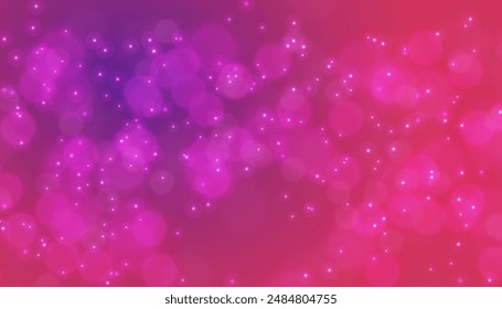 Bokeh Background design vector illustration.