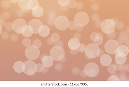 Bokeh background earth tone light color illustration. Vector 10 EPS.