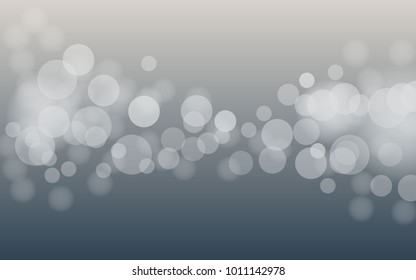 Bokeh background illustration. Vector 10 EPS.